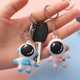thumbnail image 4 of kurtrusly Key Chain Silicone Home Door Keychain Ring Hanging Backpack Wallet Decoration Keyring Jewelry Pendant Woman Man Couples Blue, 4 of 9