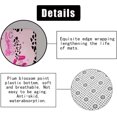 thumbnail image 6 of 4PCS Western Cowgirl Shower Curtain Sets with Rugs, Waterproof Fabric Pink Shower Curtain, Black Cow Print Cowboy Boots Hat Hot Pink Cactus Disco Horseshoe Preppy Girls Women Bathroom Decor, 6 of 7