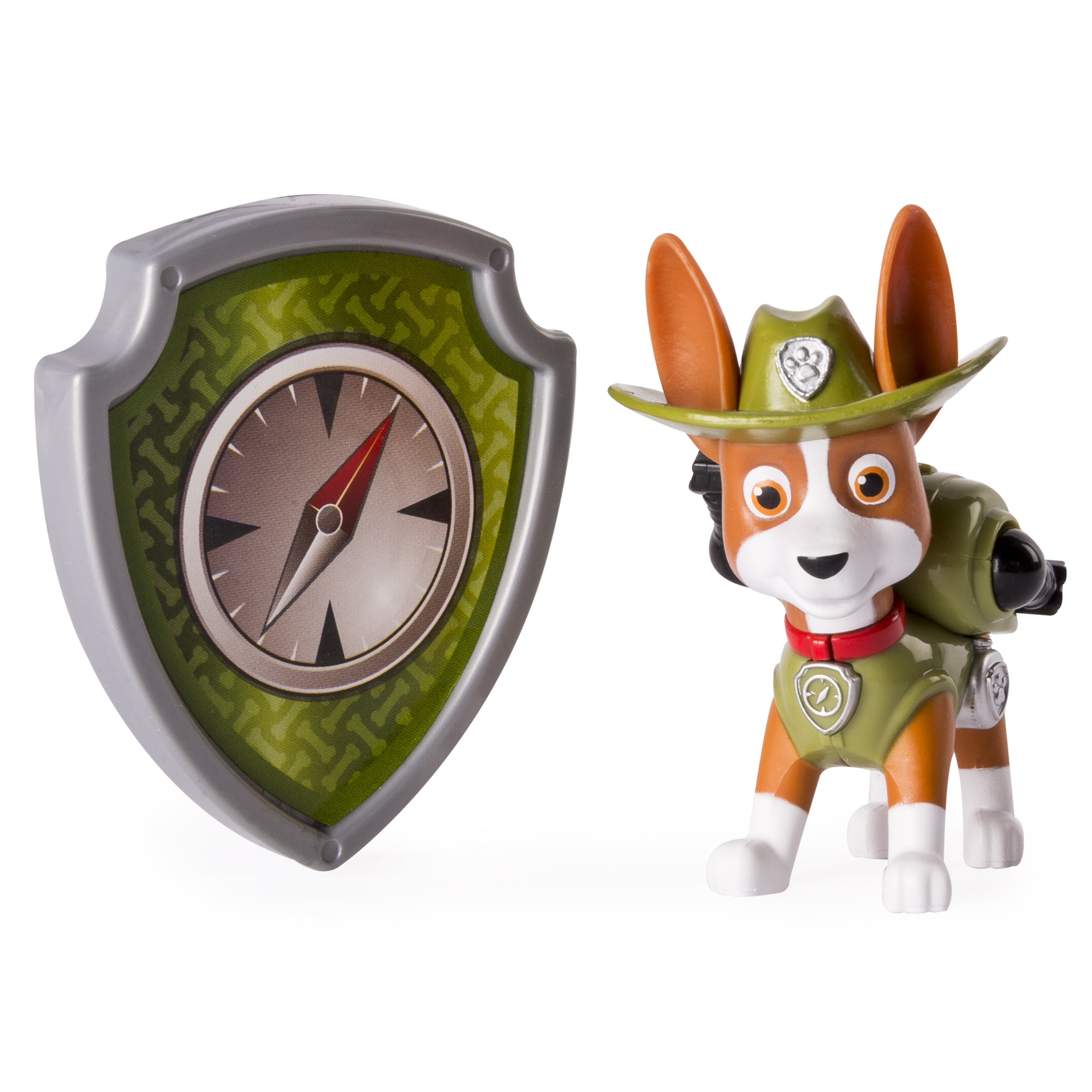 Tracker Paw Patrol Action Pack Pup and Badge
