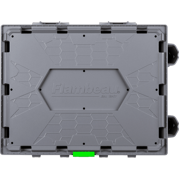 Flambeau Outdoors 455TK Tuff Krate, Kayak Tackle Storage Solution, Fishing Organizer Crate