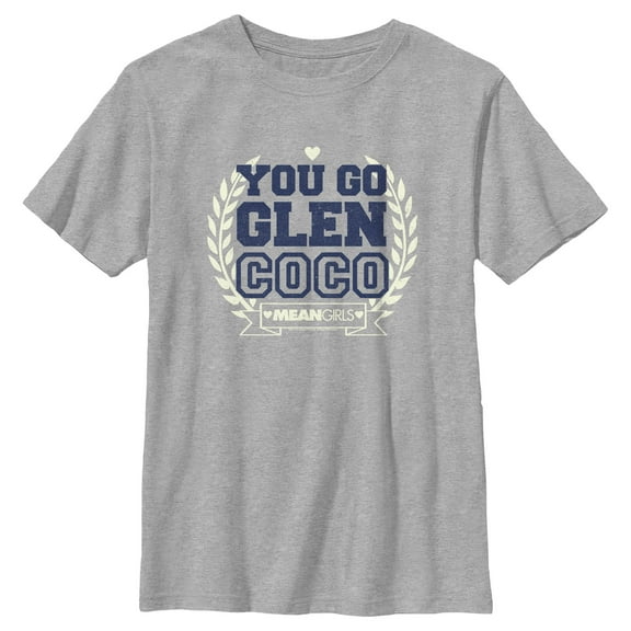 Boy's Mean Girls You Go Glen Coco Graphic Tee Athletic Heather Small