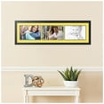 thumbnail image 2 of ArtToFrames Collage Photo Picture Frame with 3 - 8x12 Openings, Framed in Black with Canary and Black Mats (CDM-3926-67), 2 of 8