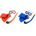 thumbnail image 2 of Kids Snorkel Set Unisex Professional Snorkel Mask with Dry Snorkel Swim Fin, 2 of 5