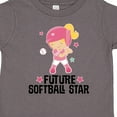 thumbnail image 4 of Inktastic Future Softball Star Girl Girls Toddler T-Shirt, 4 of 5