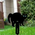 thumbnail image 1 of Arte de acrílico para jardín de gatos, estaca de jardín de gatos de animales, Los 28x325cm Sharpla Estaca de gato de jardín, 1 of 7
