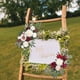thumbnail image 4 of 2 piezas de flores artificiales, fondo floral, guirnalda rústica de arco de boda, seda rojo blanco, 4 of 9