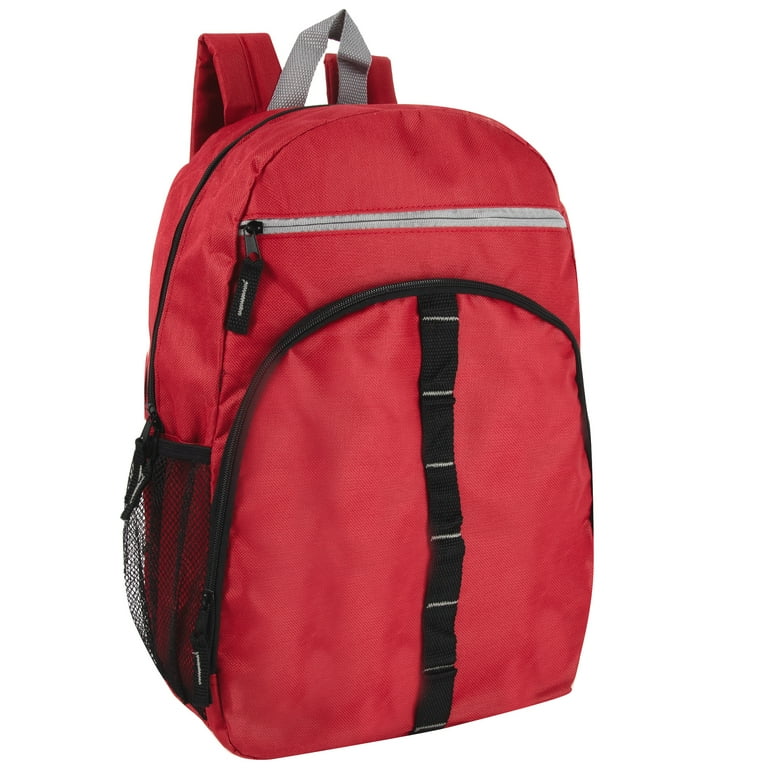 Trail Maker 24 Pack Color Block Laptop Backpacks - Bulk Backpacks For Schools, Nonprofits & Organizations