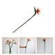 thumbnail image 4 of 1 flor artificial de ave del paraíso de plástico para decoración del hogar (naranja), 4 of 5