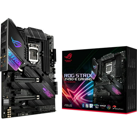 ASUS ROG STRIX Z490-E Gaming Motherboard Features AI Enhancements and Intuitive