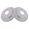 thumbnail image 2 of TRQ Rear Brake Rotors Set Solid Premium G-Coated Fits Select 2004-2010 INFINITI QX56 2005-2019 Nissan Armada 2004 Pathfinder Armada 2004-2015 TITAN, 2 of 6