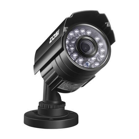 ZOSI HD 1080P 4 in 1 TVI/CVI/AHD/CVBS Security Camera Outdoor Weatherproof Day Night 24PCS IR LEDs 65ft(20m) IR Distance Aluminum Metal (Best Camera For Long Distance Shots)