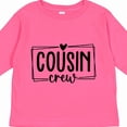 thumbnail image 4 of Inktastic Cousin Crew Boys or Girls Long Sleeve Toddler T-Shirt, 4 of 5