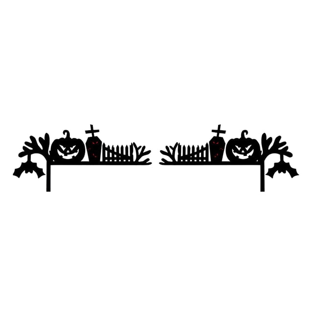 TIELUTT Décoration de Coin de Porte d'Halloween Panneau de Coin de Porte d'Halloween Cadre de Porte Décorations de Fête Tropicale Robes d'Événement pour Femmes Robe de Soirée Robe d'Événement Courte pour Femmes