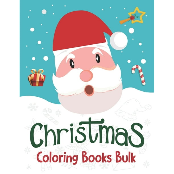 Christmas Coloring Books Bulk. : Christmas Coloring Book. 50 Christmas