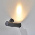 thumbnail image 3 of Aplique de Pared LED Impermeable, Luminaria Nórdica , para Interiores, Salas de Estar, Porches y Exteriores, Color Negro., 3 of 5