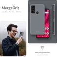 thumbnail image 7 of TUDIA MergeGrip BLU S91 Pro Case Dual Layer Heavy Duty Protective Case - Gray, 7 of 7