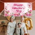 thumbnail image 5 of Gmogad Mother's Day Backdrop Banner 70.8x43.3 Inch - Vinyl Hanging Decor for Party/Wall - Wrinkle-Resistant Indoor Outdoor Decoration, 5 of 5