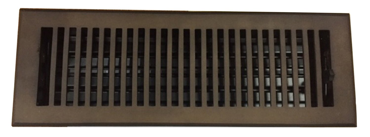 6" x 12" Oil Rubbed Bronze Madelyn Carter Contemporary Floor and Wall