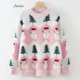 thumbnail image 1 of Suéter de Navidad con Árbol de Navidad para mujer, muñeco de nieve, Jersey de punto elegante, Top de otoño e invierno, 2025, 1 of 5