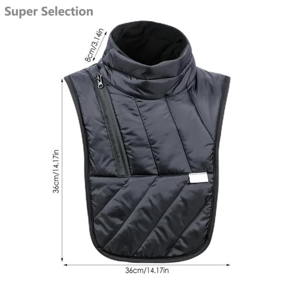 Neck Gaiter, Windproof Thermal Balaclava Face Mask, Fleece Lined Winter Neck Warmer For Motorcycle, Skiing, Cycling, Cold Weather Gear For Men & Women, Black