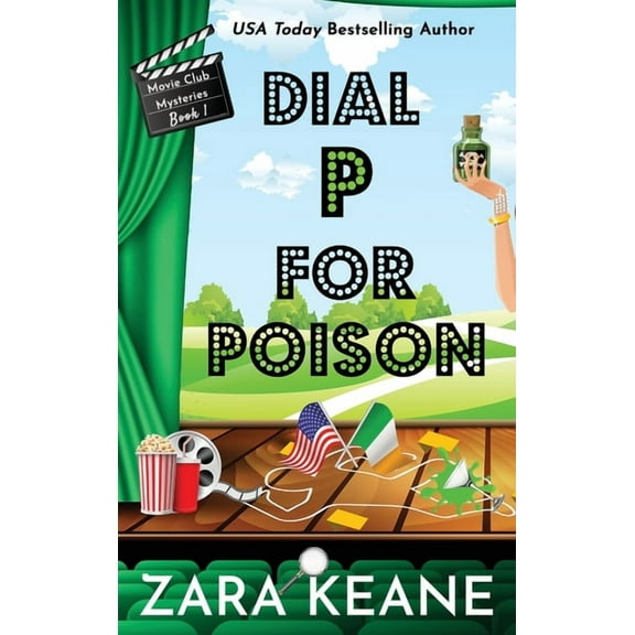 Movie Club Mysteries Dial P For Poison (Movie Club Mysteries, Book 1), Book 1, (Hardcover)