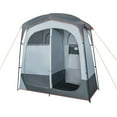 thumbnail image 2 of Spaco 2 Rooms Oversize Privacy Shower Tent with Removable Rain Fly and Inside Pocket-Gray, Beach Tent, Easy Pop Up Beach Shade Beach Tent, Sun Shelter Instant Portable Beach Tent Umbrella, 2 of 9