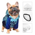 thumbnail image 3 of Balery Halloween Trick Or Treat Sudadera con Capucha para Perros Pequeños – Ropa para Mascotas, Disfraz para Perros y Gatos, Ideal para Fiestas y Cosplay-Large, 3 of 7