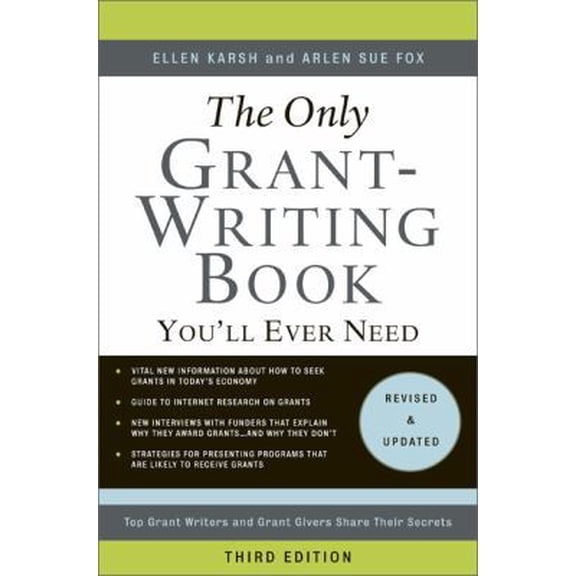 Pre-Owned The Only Grant-Writing Book You'll Ever Need (Paperback) 0465018696 9780465018697