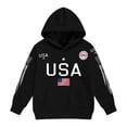 thumbnail image 3 of LWNYDPLSD Baggy Hoodies for Girls Print Cute Aesthetics Vintage Hooded Sweatshirts Kids Drop Shoulder Long Sleeves Hooded Pullover Loose Fit Comfortable Clothes for Teens, 3 of 4