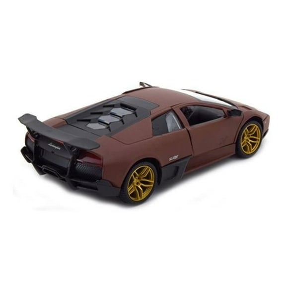 Lamborghini Murcielago LP 670-4 SV Matte Brown 1/24 Diecast Model Car by Motormax