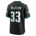 thumbnail image 3 of Men's Nike Cooper DeJean Black Philadelphia Eagles  Alternate Player Game Jersey, 3 of 6