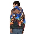 thumbnail image 5 of Lsque Scooby-Doo for Mens Full-zip Hoodie, Zip-up Pullover Hooded Sweatshirt, Kangaroo Pocket Hoodie Ideal for Daily Wear, Travel, and Home-, 5 of 8