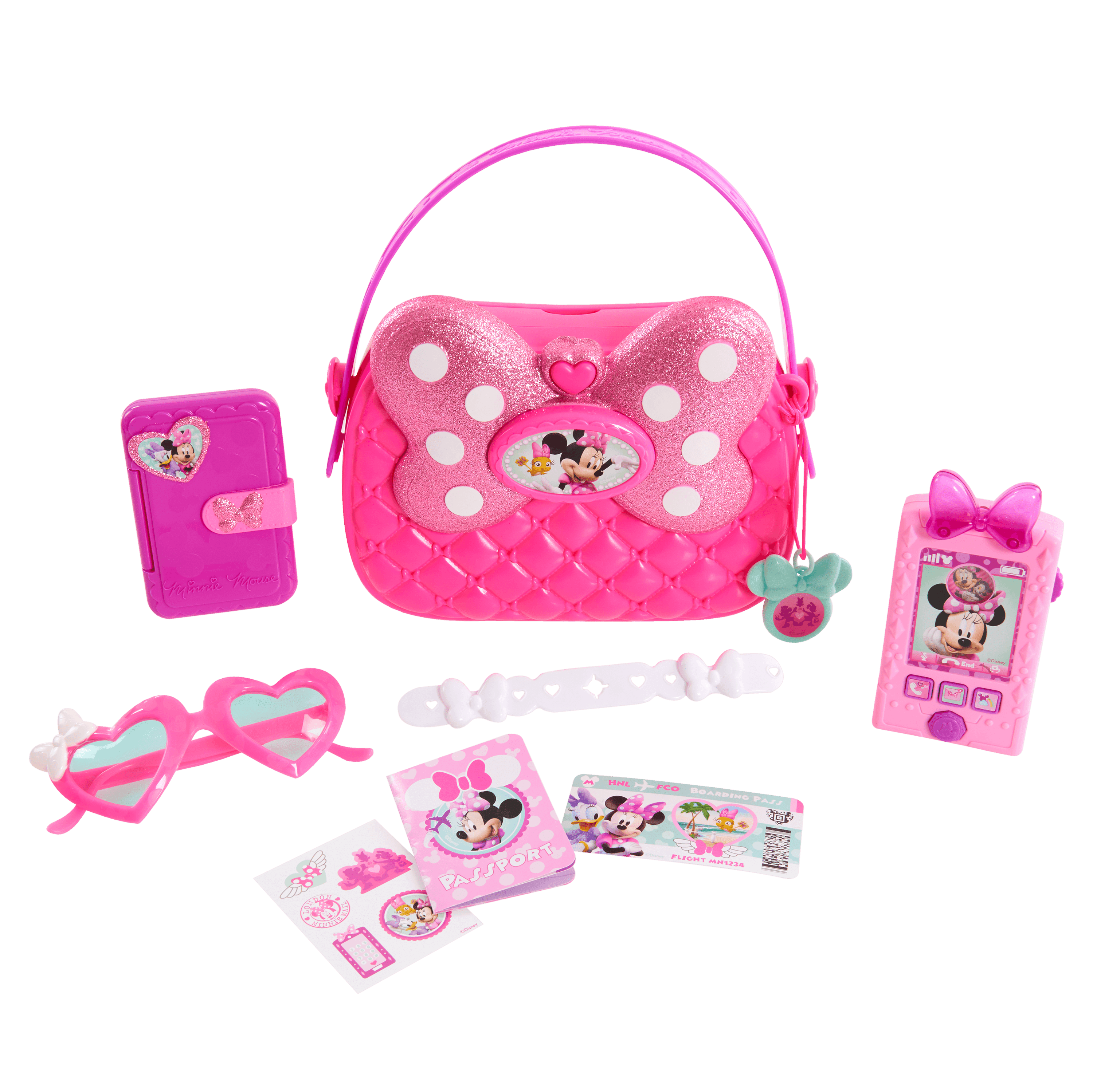 minnie mouse purse set