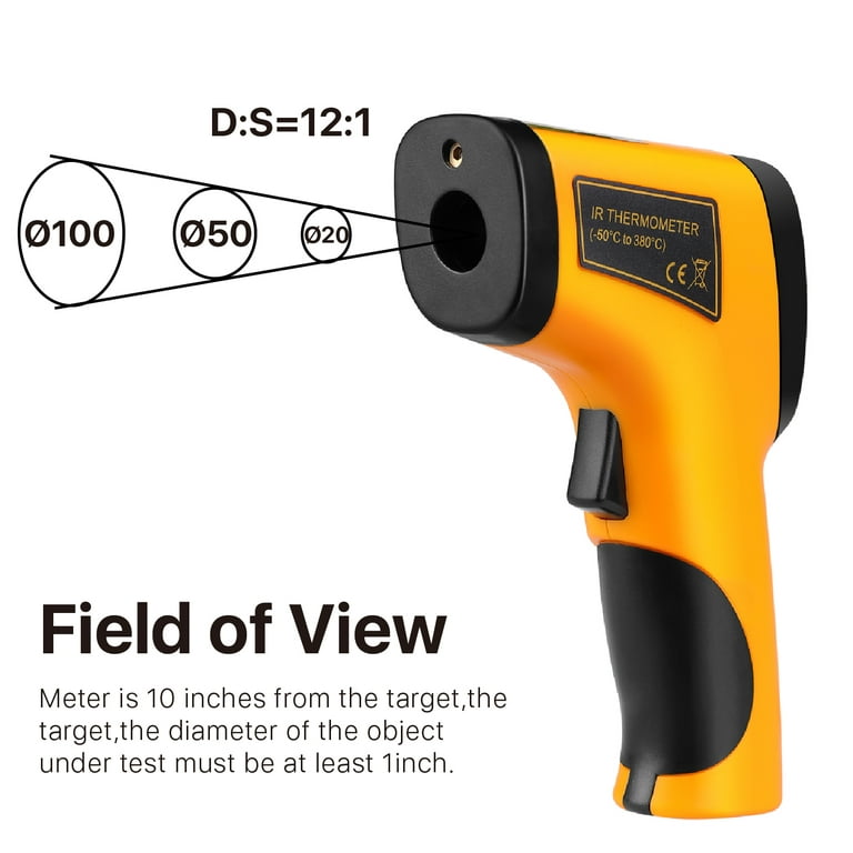 Digital Infrared Thermometer Gun Non Contact Handheld Temperature Measuring  ‑50° to 750°C