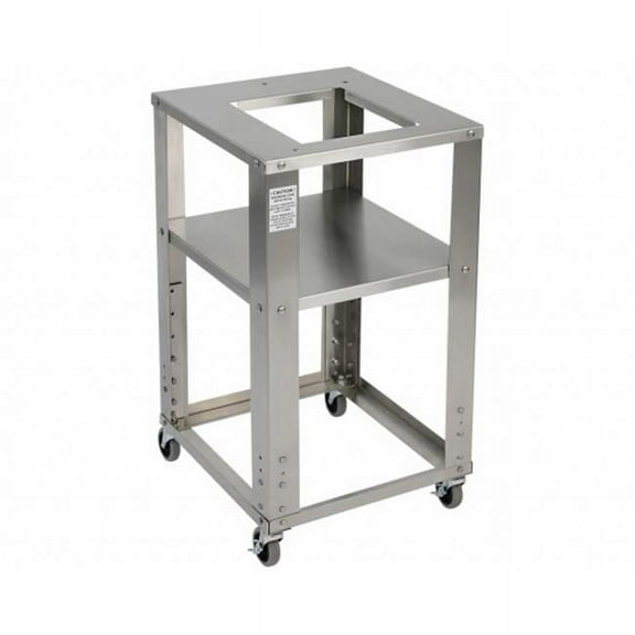 Detecto  CART2824 28 x 24 in. Rolling Stainless Steel Cart with Adjustable Height