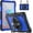 BluePC, variant on Case for Samsung Galaxy Tab S6 Lite 10.4’’ Model SM-P620/P625/P613/P619/P610/P615, Heavy Duty Shockproof Protective Case with Screen Protector, 360° Rotating Stand, Hand/Shoulder Strap