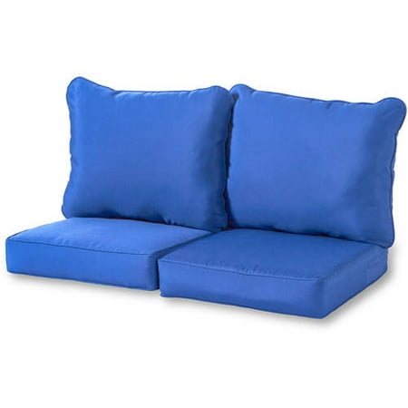 Greendale Home Fashions Deep Seat Loveseat Cushion Set Multiple Colors