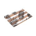 thumbnail image 3 of MKHERT Tropical Palm Leaves Rose Gold Stripes Doormat Rug Home Decor Floor Mat Bath Mat 30x18 inch, 3 of 3