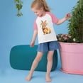 thumbnail image 3 of RXIRUCGD 2025 Vêtements d'Été pour Enfants Tout-Petits Garçons Filles Mode Mignon Col Rond Imprimé Manches Courtes Haut, 3 of 6