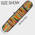 thumbnail image 3 of Yayeee Double Oven Mitt Kitchen Heat Resistant Baking 35" x7" Quilted Cotton Glove, Retro Abstract Pattern, 3 of 6