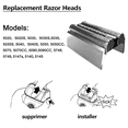 thumbnail image 3 of 52 S Replacement Head (2-Pack) — Compatible with Series 5 Electric Shavers 75090/5190cc, 5040/5140s, 5030s, 5147s, 5145s, 5195cc, 5197cc — Silver, 3 of 6