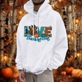 thumbnail image 2 of JHLZHS Chandail en Molleton Col Rond Homme Automne et Hiver Homme Action de Grâce Manches Longues Quotidien Décontracté Mode Ample Tendance Sweat à Capuche Chandail en Molleton à Capuche Homme Petit, 2 of 4