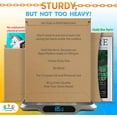 thumbnail image 3 of HAHDAXIA ABC 10 Pack Natural Kraft Stay Flat Mailers 12.75 x 15 Brown Chipboard envelopes 12 3/4 x 15. Rigid Paperboard mailers. Photography Mailers for Documents, Photo, Prints. Large Size., 3 of 7