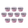 thumbnail image 2 of 300Pcs 5Oz 125Ml Tazas Desechables para Hornear Tazas para Muffins Tazas Con Tapas Rosa, 2 of 5