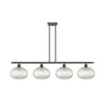 thumbnail image 6 of 516-4I-BAB-G555-10CL-Innovations Lighting-Ithaca - 4 Light Stem Hung Island In Industrial Style-10 Inches Tall and 48.25 Inches Wide-Black Antique, 6 of 7