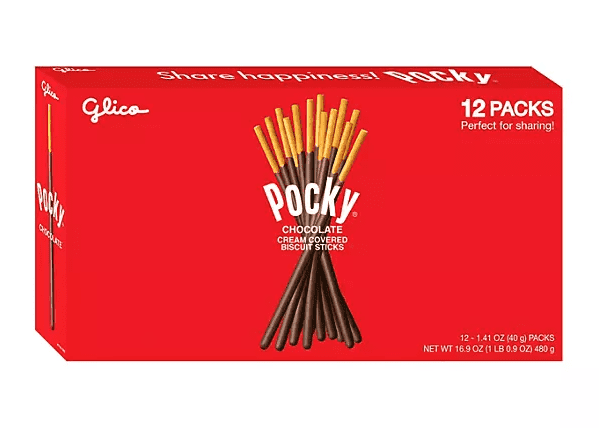 Pocky Biscuit Stick, Cookies and Cream, 2.47 oz (Pack of 10