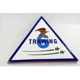 thumbnail image 2 of TAW-6 Training Air Wing Six Plaque, Navy, 14, Mahogany, 2 of 2