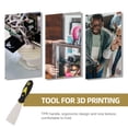 thumbnail image 2 of 1Pcs Printer Blade for 3D Printing Tool Hot Bed Removal Prevent Sticker TPR and Stainless Steel Ergonomic, 2 of 8