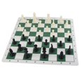 thumbnail image 2 of Diverse Gameplay, Chess Set With Storage Bag, Non Slip Chess Pieces, International Chess Checkers Set, 2 of 8