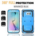 thumbnail image 2 of Galaxy S6 Edge Plus Case, [SUPER GUARD] Dual Layer Protection Holster Locking Belt Clip+Circle(TM) Stylus Touch Screen Pen (Blue), 2 of 7